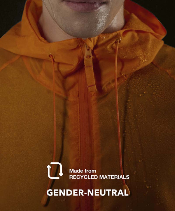 B&C #Reset Windbreaker JG003 – lekka kurtka wiatrówka z kapturem