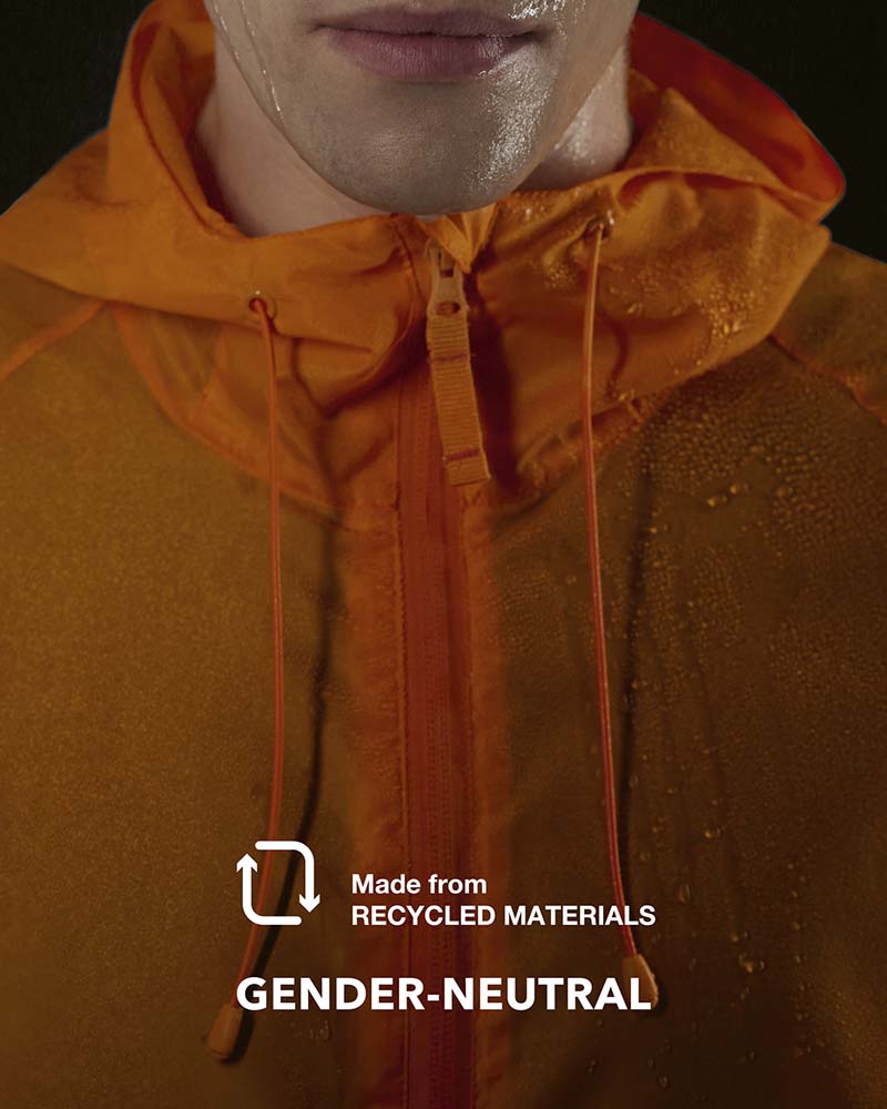 B&C #Reset Windbreaker JG003 – lekka kurtka wiatrówka z kapturem