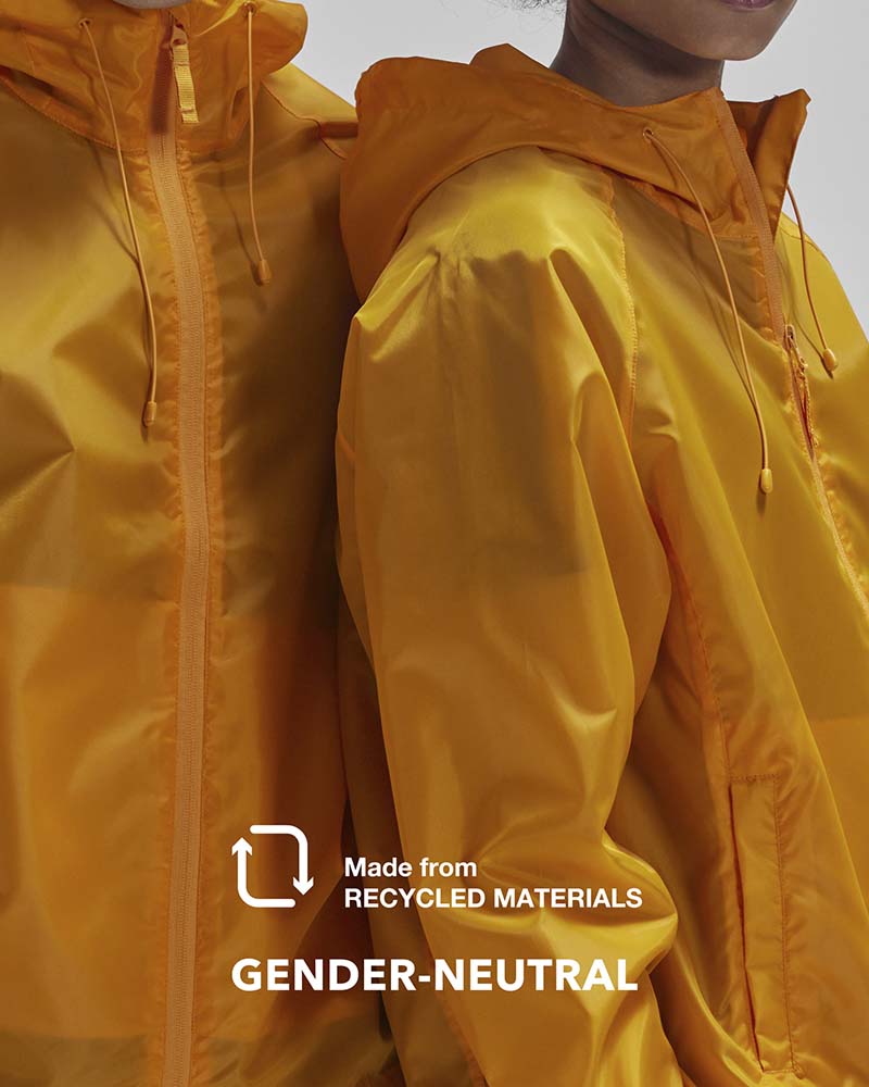 B&C #Reset Windbreaker JG003 – lekka kurtka wiatrówka z kapturem