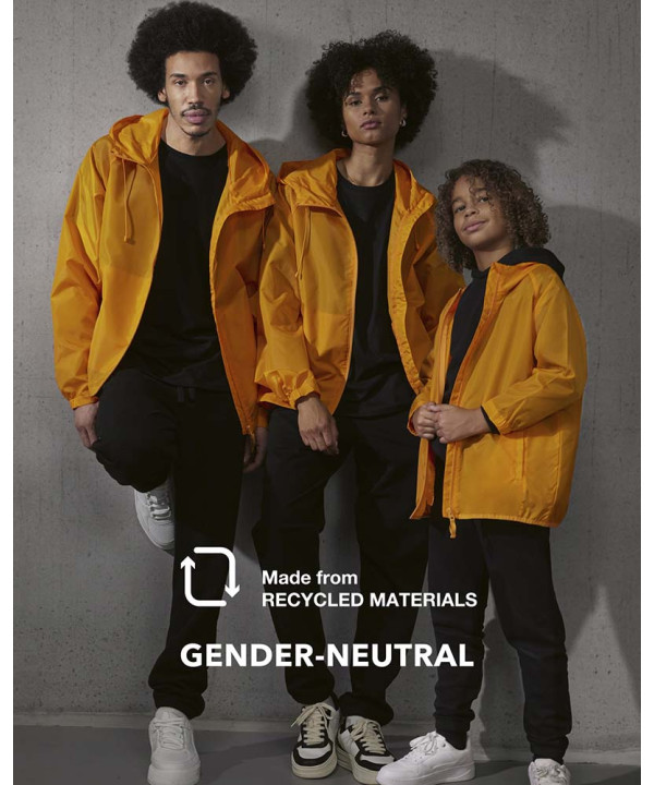 B&C #Reset Windbreaker JG003 – lekka kurtka wiatrówka z kapturem