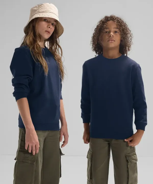 B&C ID.332 Crew /kids WK001 – dziecięca bluza 280 g/m²