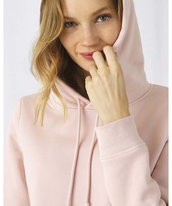 Damska bluza z kapturem 280 g/m² – B&C Inspire Hooded WW34B