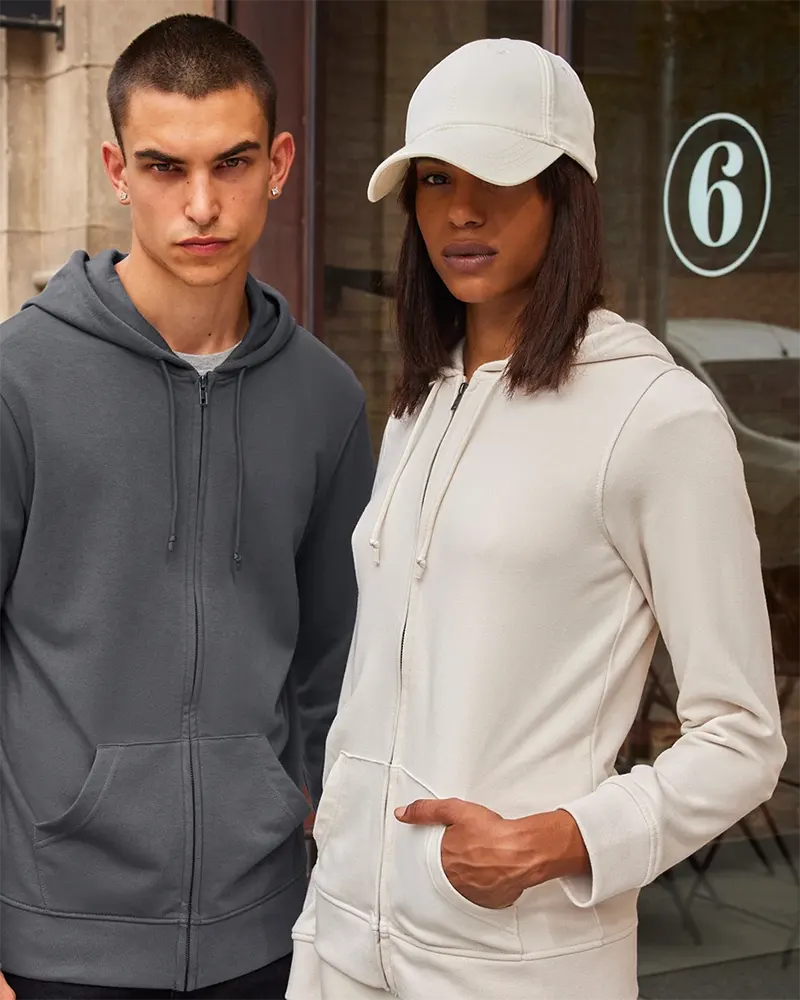 B&C Inspire Zipped Hood /women WW36B – damska bluza organic na zamek