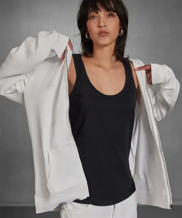 B&C Inspire Zipped Hood /women WW36B – damska bluza organic na zamek