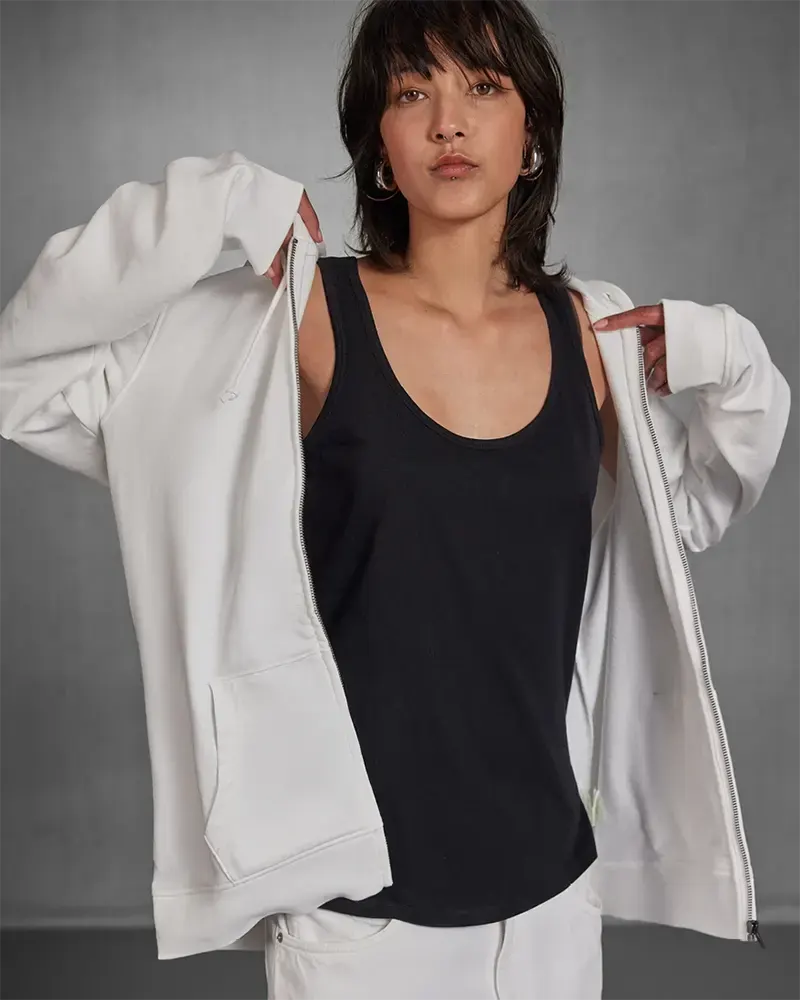 B&C Inspire Zipped Hood /women WW36B – damska bluza organic na zamek