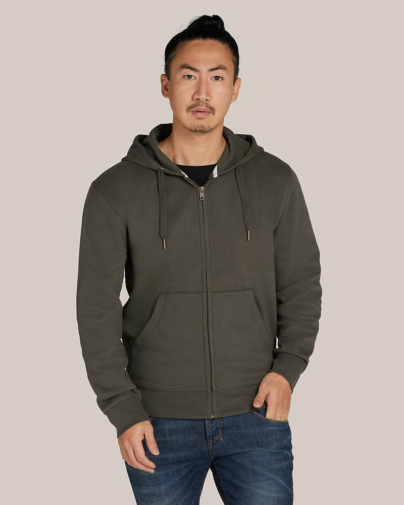 Bluza z kapturem Signature Tagless Full Zip 