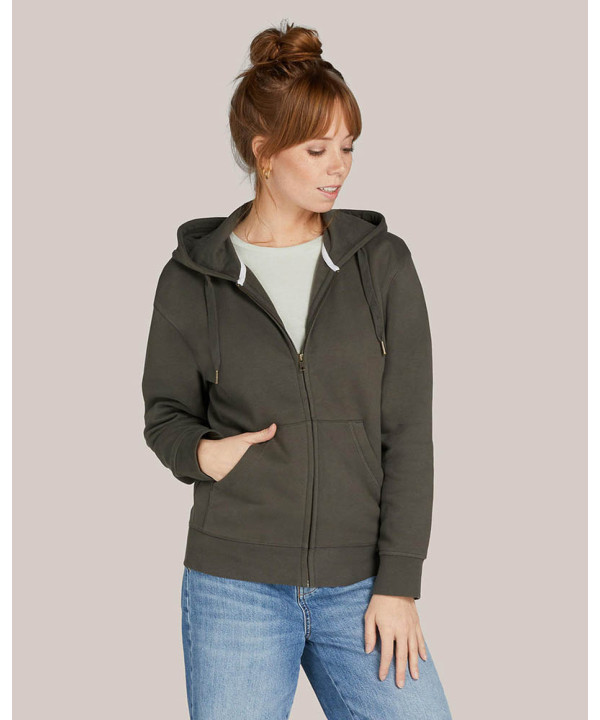 Bluza z kapturem Signature Tagless Full Zip 
