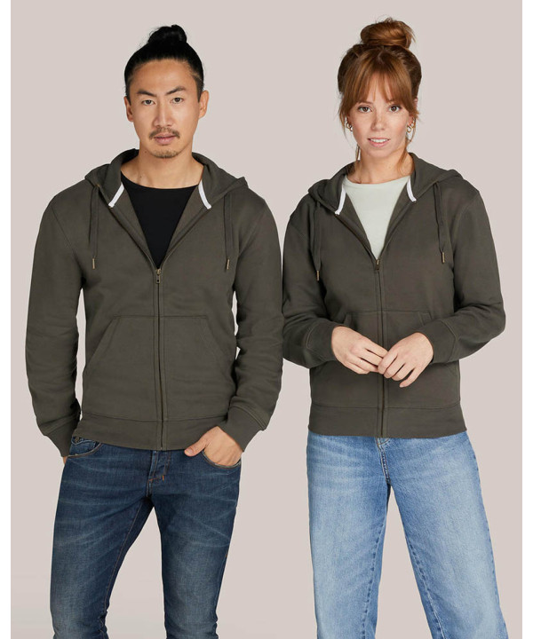 Bluza z kapturem Signature Tagless Full Zip 