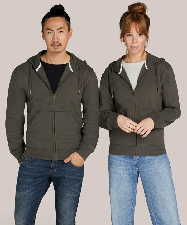Bluza z kapturem Signature Tagless Full Zip