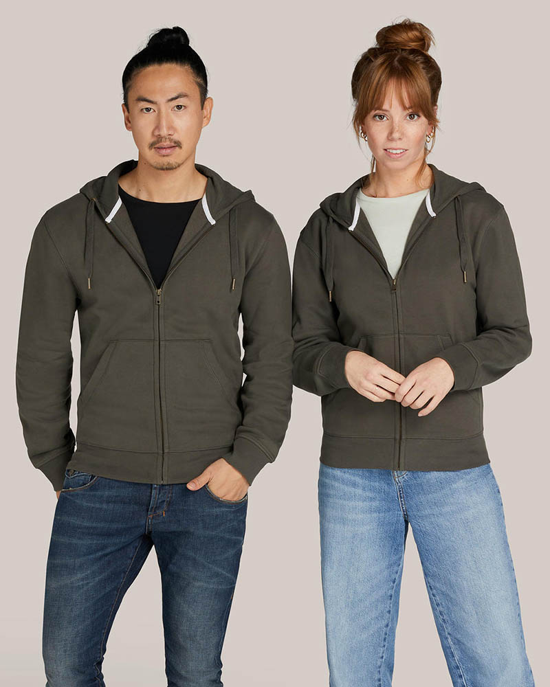 Bluza z kapturem Signature Tagless Full Zip 