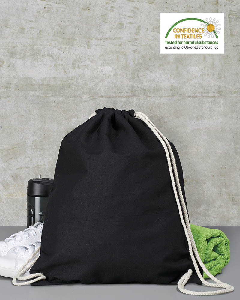 Bawełniany plecak ze sznurkiem 140 g/m² – SG Accessories 602.57