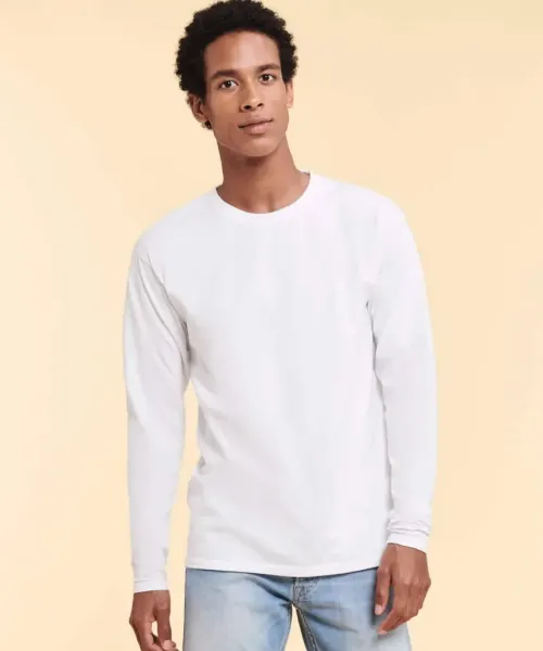 Fruit of the Loom Iconic 195 Ringspun Premium Long Sleeve T