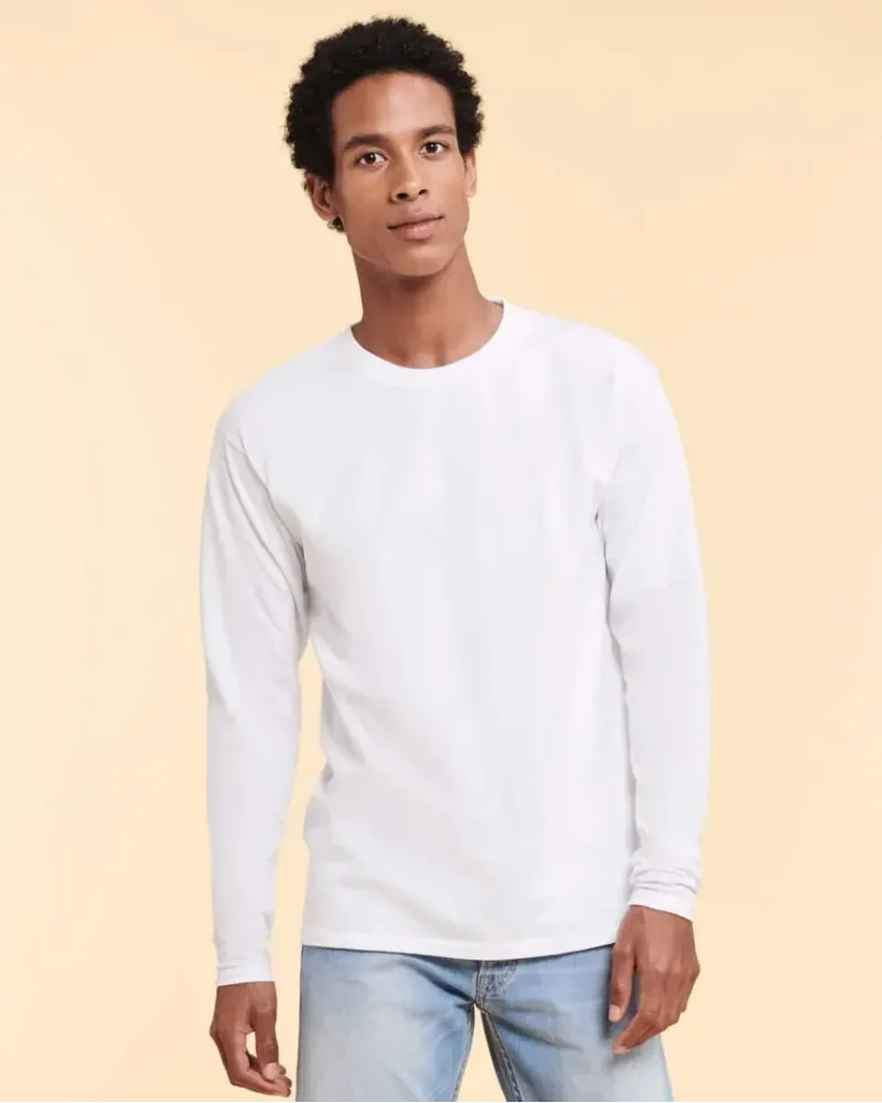 Fruit of the Loom Iconic 195 Ringspun Premium Long Sleeve T