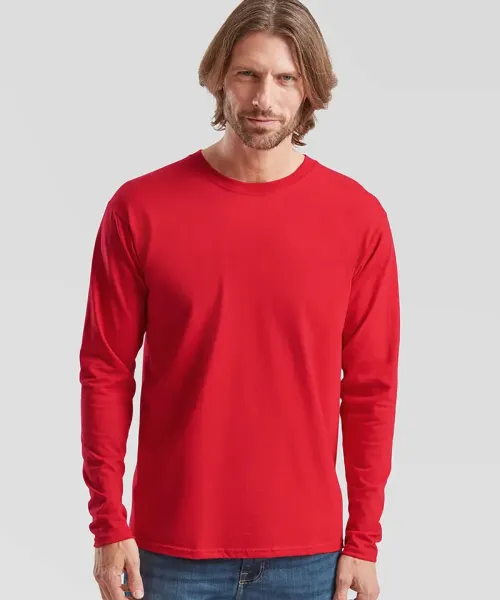 Fruit of the Loom Iconic 195 Ringspun Premium Long Sleeve T