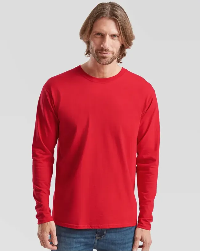 Fruit of the Loom Iconic 195 Ringspun Premium Long Sleeve T