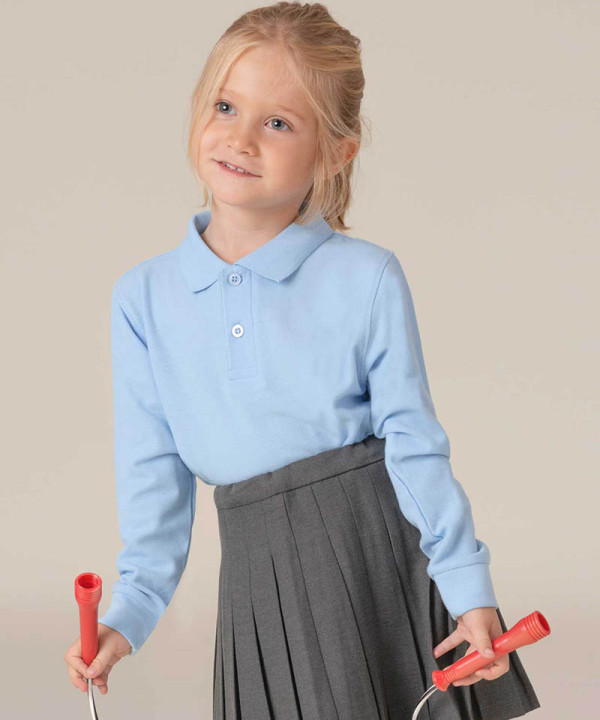 KID LS UNISEX POLO 