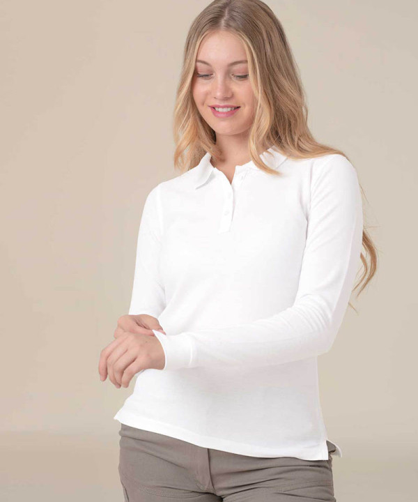 LADY REGULAR LS POLO 