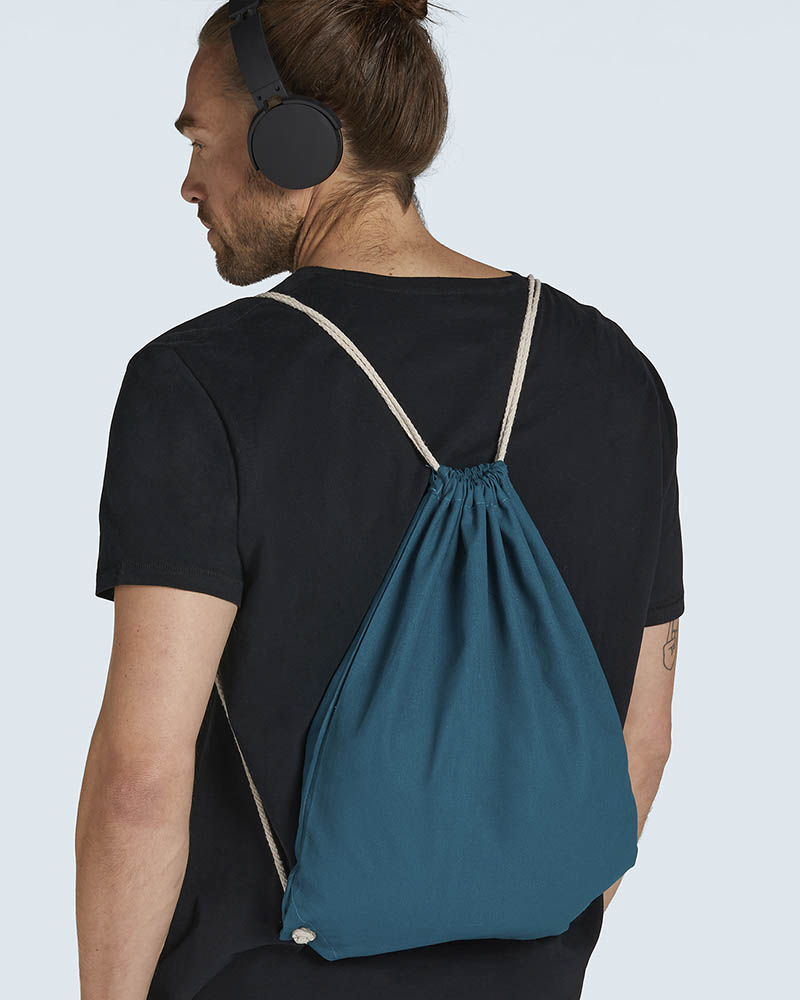 Bawełniany plecak ze sznurkiem 140 g/m² – SG Accessories 602.57
