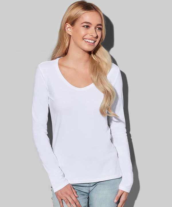Claire V-neck Long Sleeve