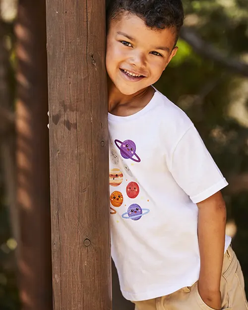 Fruit of the Loom Kids Iconic 195 T – dziecięca koszulka bawełniana